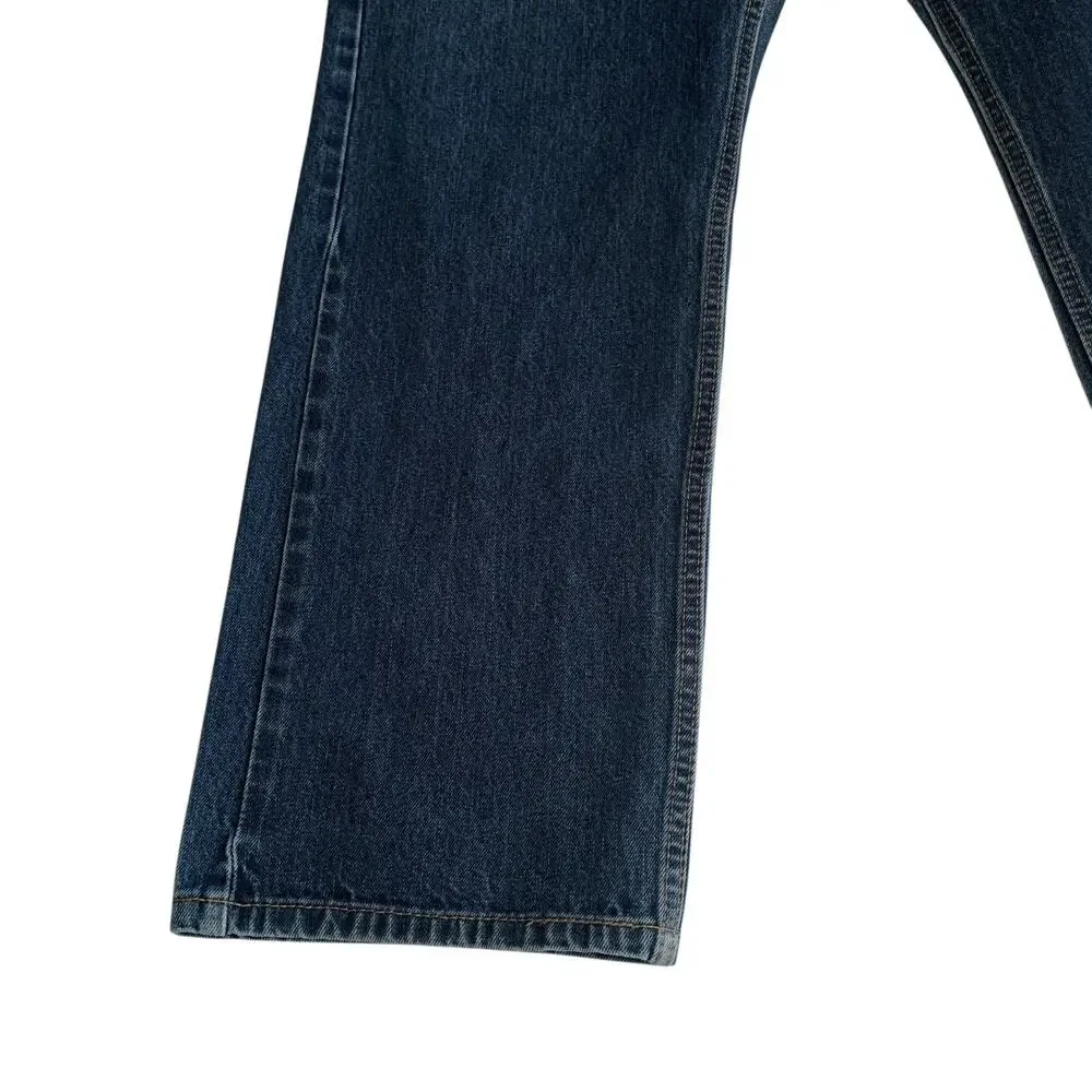 Levi's 505 Men's Size 42x30 Regular Fit Straight Leg Non-Stretch Denim Jeans